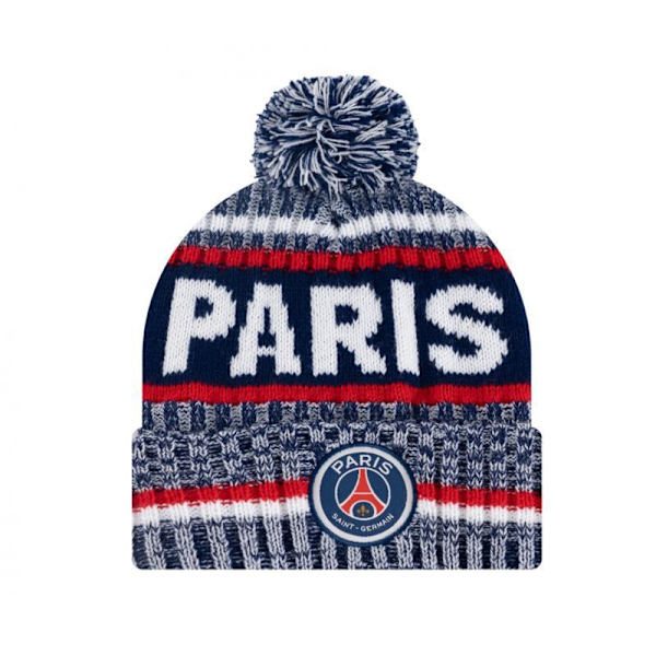 Strikket fodboldklub-hue, koldbeskyttende og varm uldhue til efterår og vinter grå grey grey Paris
