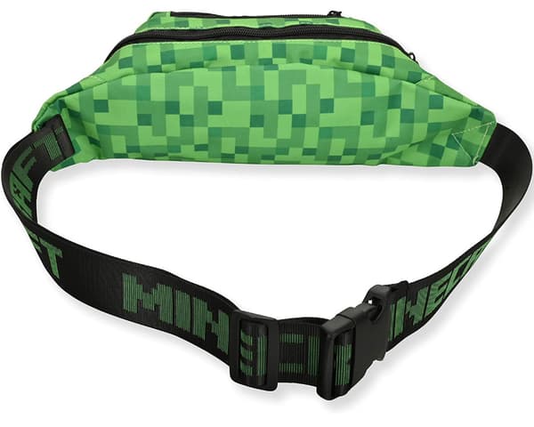 Minecraft leksaker creeper ansikte ryggsäck midjeväska stor kvantitet 32*17 Creeper Fanny Pack