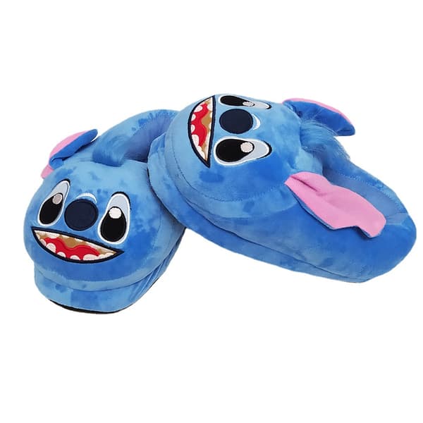 Stitch Lilo Plyschtofflor Varma Halkfria Hemtofflor
