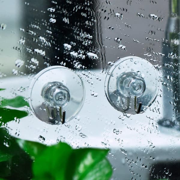24-pack Suction Cup with Hook - Suction Cup with Hook Set - Hanging Hooks with Suction Cup
