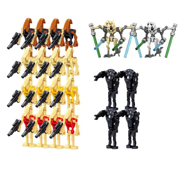 Star Wars kamprobot soldater børns byggeklodser legetøjsposer 22pcs set