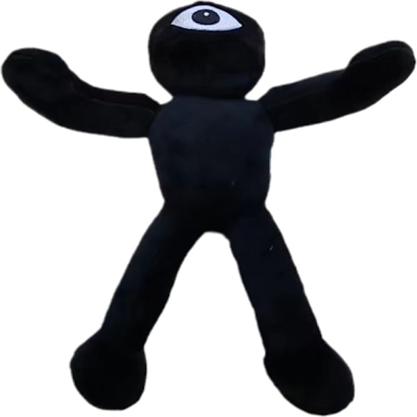 Rainbow Friends Pehmolelu Rainbow Friends Roblox Rainbow Partner Nukkepupu 2 Escape door black and white people Ordinary packaging