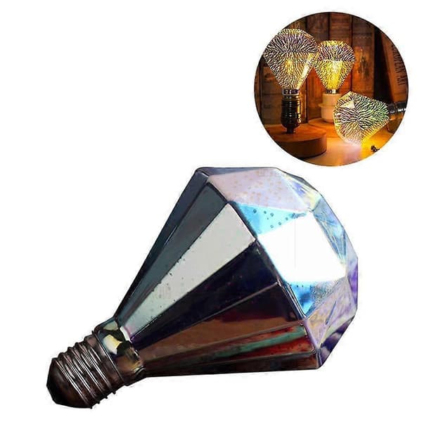 LED Jule Natlampe E27 Fyrværkeri Lampe Gypsophila Pære E27 Vintage Lamper