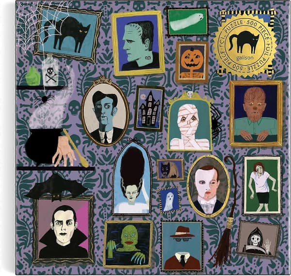 Galison Spooky Portrait Foliepussel (500 Bitar) [YATOY]