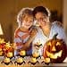 Halloween LED-liekittömät lämmittimen kynttilät, 4 liekitöntä hämähäkkikynttilää, fl