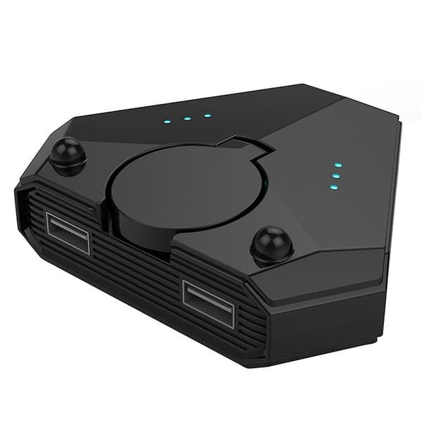 USB Spilltastatur Mus Konverterer Plug And Play Bluetooth 5.0 Adapter Mobil Gamepad Controller F