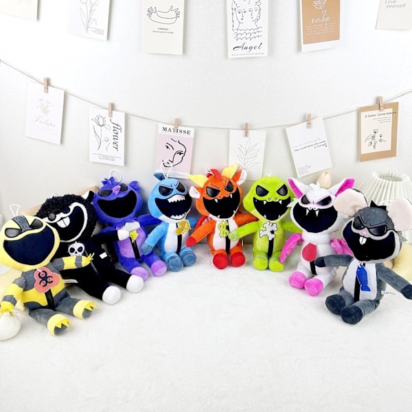 Nightmare Critters spilltilbehør, lammedukker, mareritt-ullplysjleker Bobby Bearhug