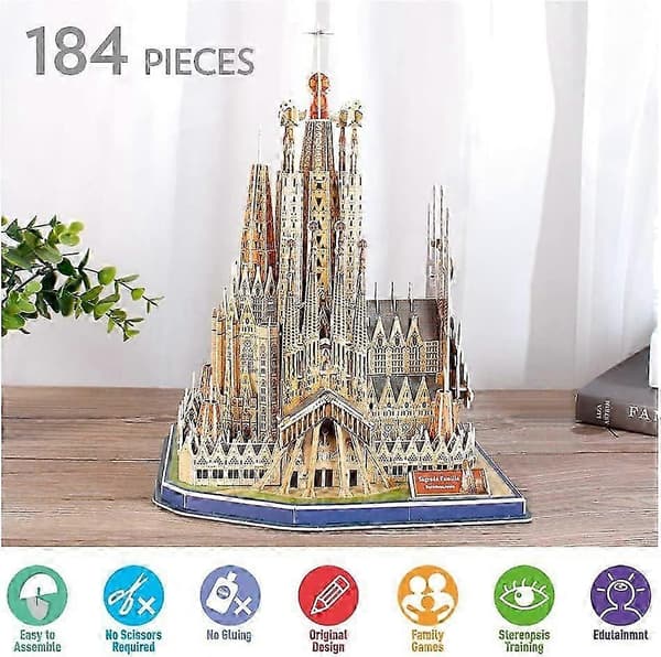National Geographic 3D Puzzle Arkitekturmodel