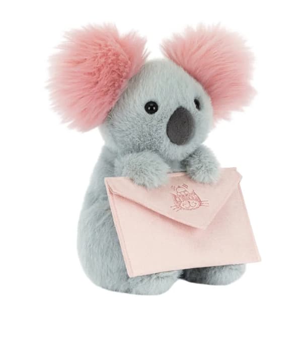 Jellycat Koala med besked Valentinskollektion