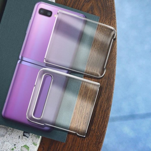 Cover - AVIZAR - Galaxy Z Flip - Robust beskyttelse - Ultra-transparent - Tynd Transparent