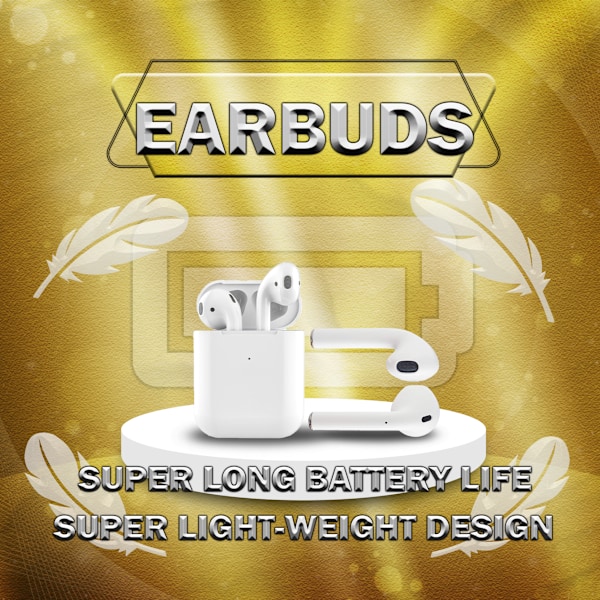 ASPOR A616 TWS langattomat Bluetooth-kuulokkeet Lightning-kaapelilla - Korkea laatu - Langaton lataus - 5.3BT