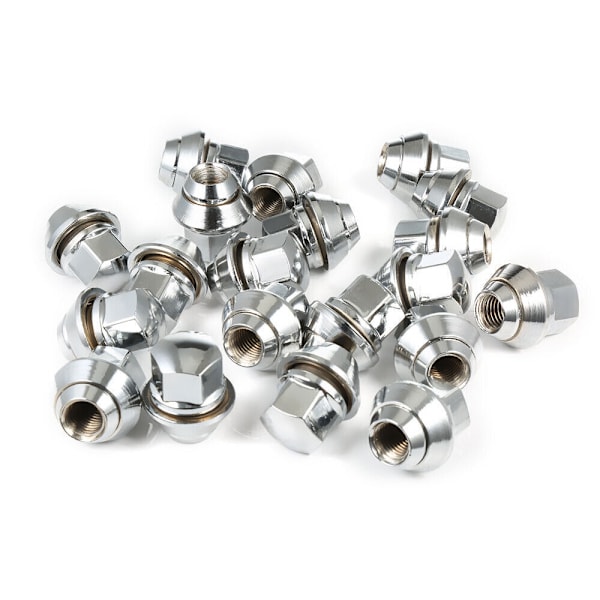 24X Hjulmutter Konisk Mutter Mondeo M12x1.5 SW 19 for Ford Lettmetallfelger Fiesta