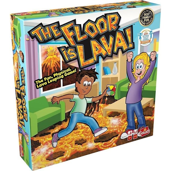 Familjespel Golvet är Lava