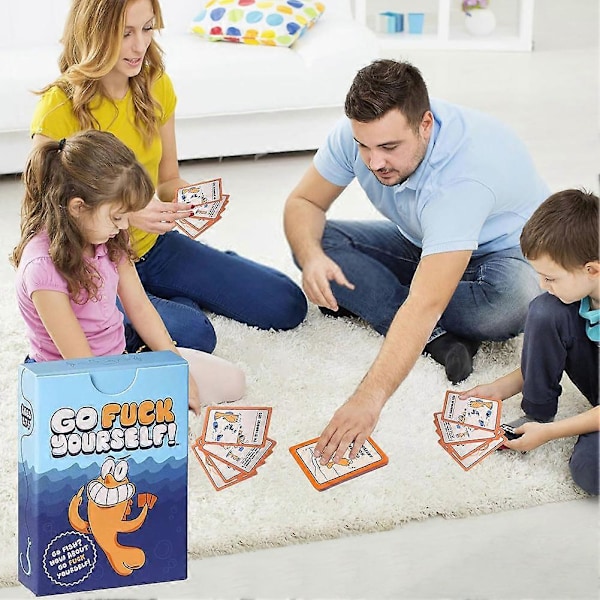 Roligt Go Fish-kortspel, lätt att lära sig, snabbt att spela för möhippor