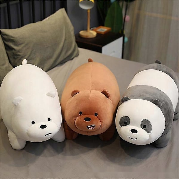 3-osainen We Bare Bears pehmolelu tyyny