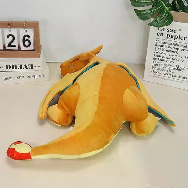 Husdjur 50cm Sovande Charizard Plysch Djurdocka Barn Födelsedagspresent