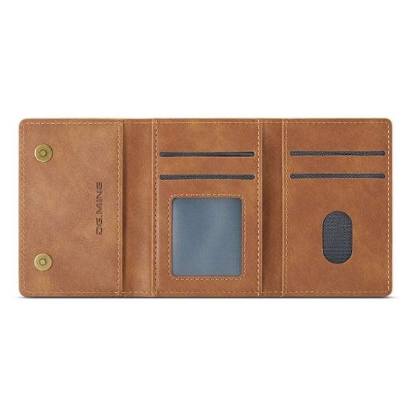 DG.MING Wallet RFID Beskyttelse Med Seddellomme Brun 62