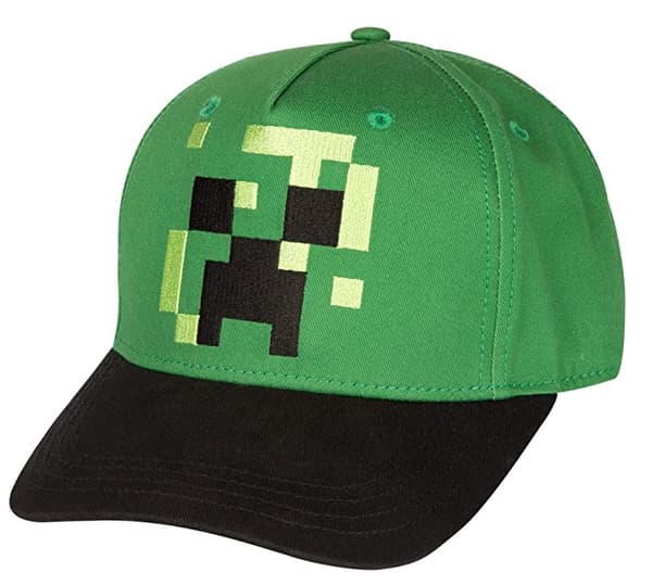Minecraft baseball kasket solhat duckbill hat creeper pige Steve dreng børn sommer solhat New hat style 3