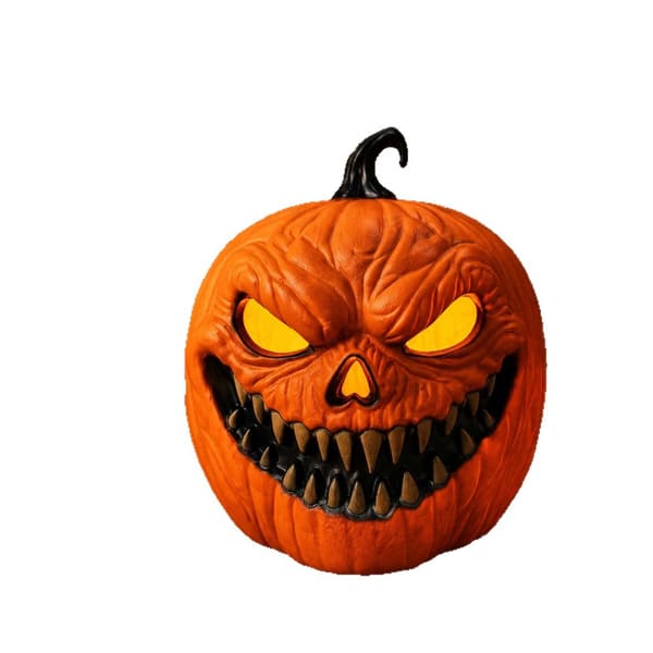 Lydaktiveret Lysende Halloween Græskar Dekoration, Spooky LED Rekvisit til Bar og Festscene Red light