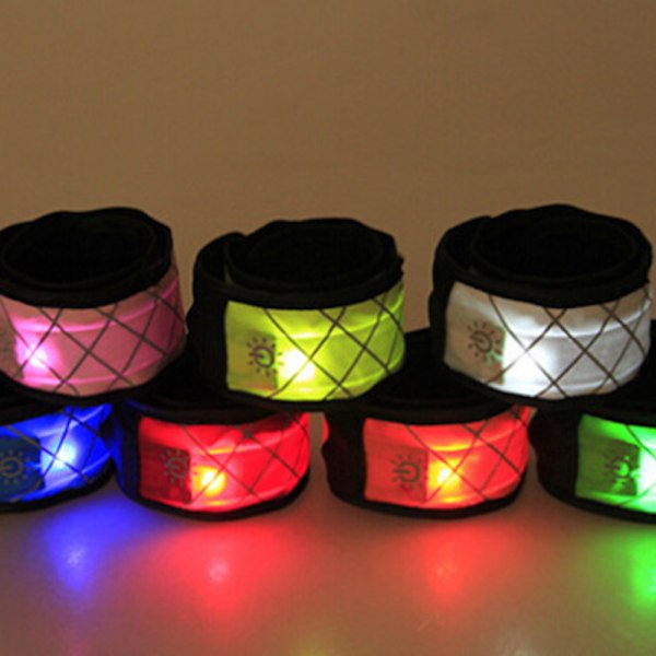 LED-armband reflextejp för utomhussporter