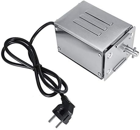 BBQ Grill Motor, 50-70KGF Elektrisk Grillmotor i Rustfritt Stål (EU-Plugg 220V)