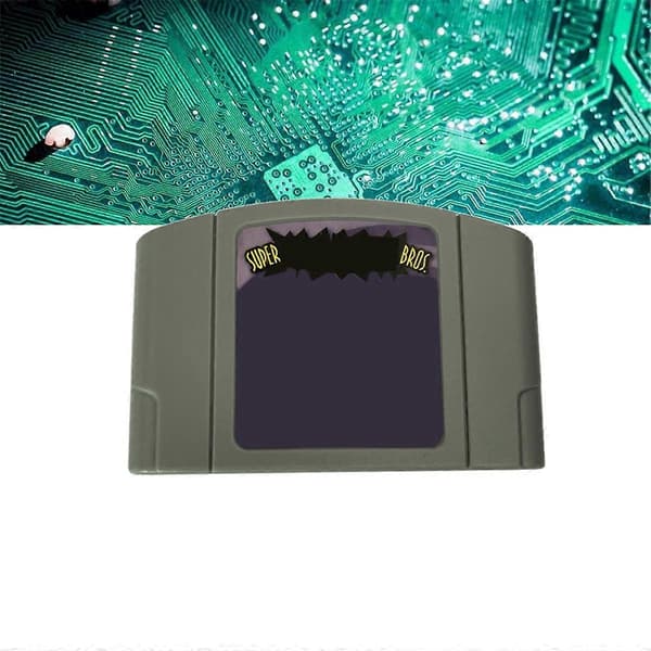 För N64-spel för spelkort USA-version