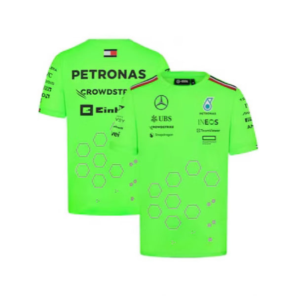 Uusi F1-moottoripyöräilyvaatetus hengittävä, nopeasti kuivuva pyöreäkauluksinen lyhythihainen T-paita off-road-työpaita [YATOUT] 4 XL