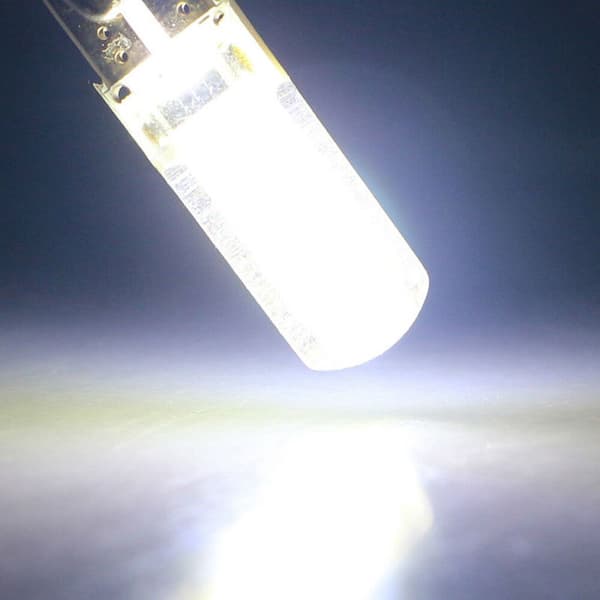 10 stk T10 12V W5W LED bilinnredning COB Wedge Dome Light Bu