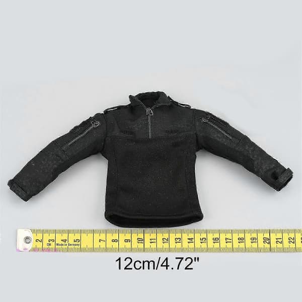 1:6 Skala Uniform Modell Mini Långärmad Kappa för 12' Actionfigurer