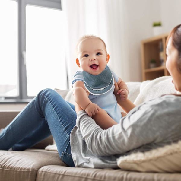 Baby-Sutterklæder 8-pak Baby-Sutterklæder til Drenge Piger Justerbare Baby-Sutterklæder Sæt til Tandfrembrud og Savlen, Bløde Absorberende, Multi-Brugs Sjal-Sutterklæder…