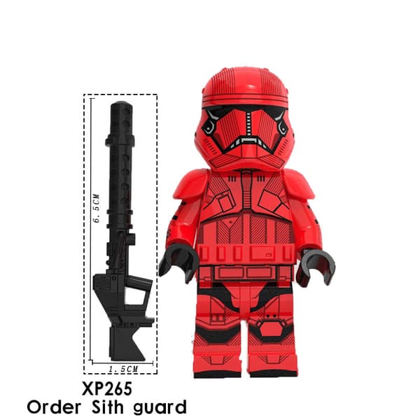 Star Wars byggeklodser legetøjspose til børn - pose KT1034 (XP262-269)