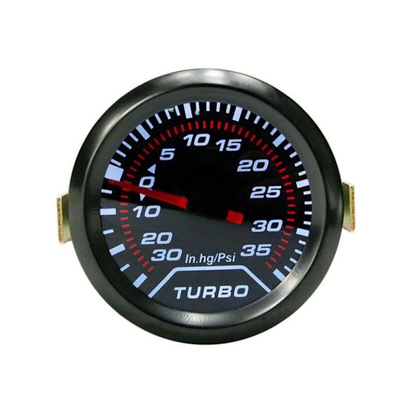 Tryckmätare Turbo Boost Tryckmätare Turbo Mätare Universal för Bil