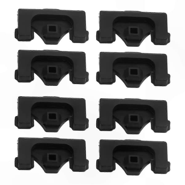 8-pack silikonstötfångare för 6qt fritös, reservdelar
