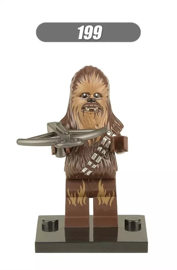 Star Wars serie kamprobot samle byggesten minifigur børnelegetøjspose X205
