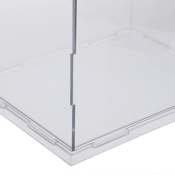 Modell Display Box Skyddsfodral för Action Samlarobjekt Bilar 20cm Höjd