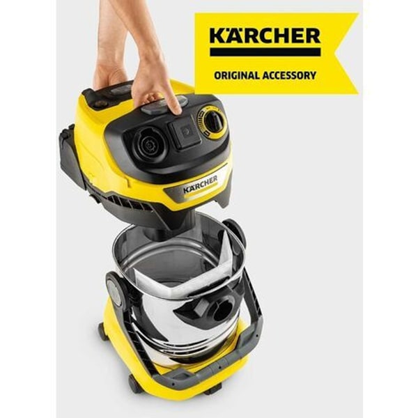 Kärcher dammsugarpåsar av bomull för multifunktionsdammsugare WD 4, WD 5, WD 6, WD 4290 KLB