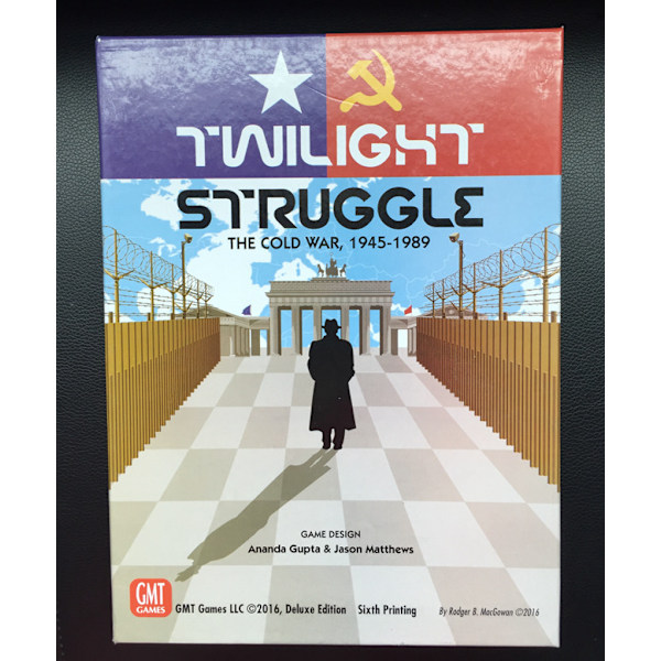 Brädspel för hemmafest Twilight Struggle Kalla kriget Het strid