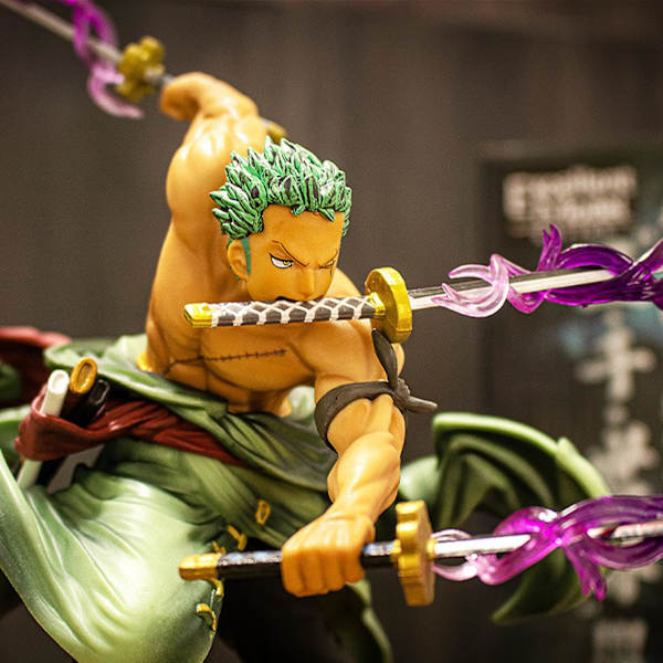 Anime One Piece -hahmo Roronoa Zoro Action Figure Keräilymalli Leikkikalut Lahja (FMY)