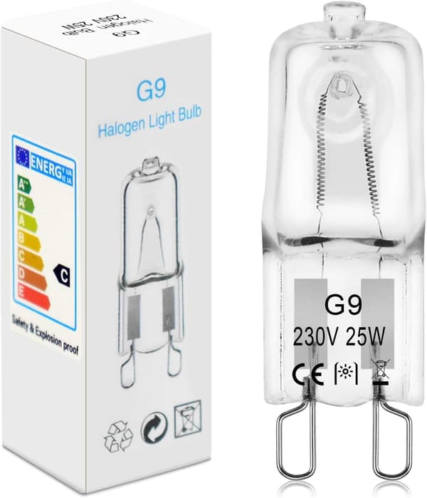 G4 halogen bulbs 10W 12V - Warm White - 10 Pack 25W 25w 10pcs