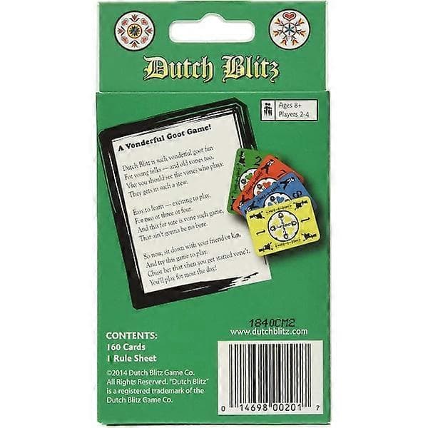 Dutch Blitz: Alkuperäinen ja laajennuspakkaus