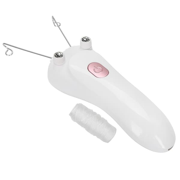 Elektrisk trådepilator hårfjerner USB-lading bomullstrådepilator (Host bomullstråd USB-kabel) (Rosa)