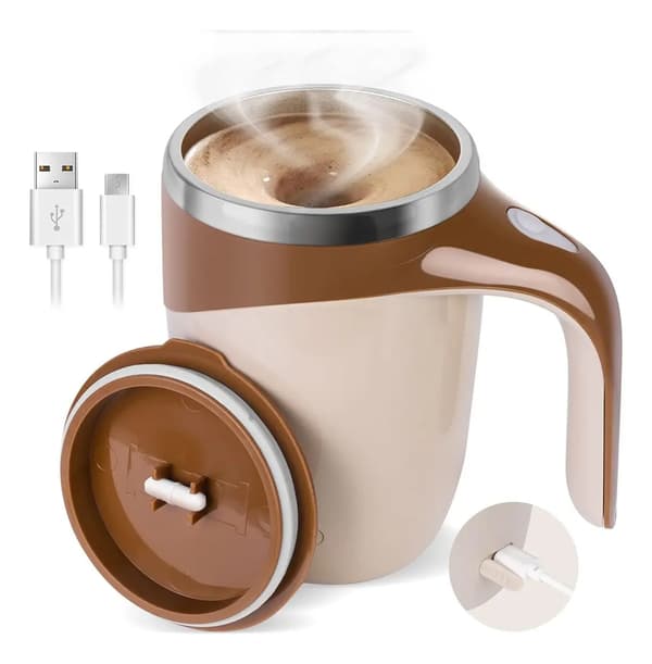 USB Genopladelig Automatisk Elektrisk Kaffeblander Kop