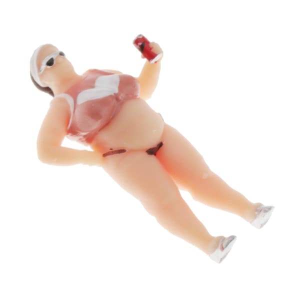 3x1:64 Bikini Biltvätt Figurer Scenario Leksaker H 3x1:64