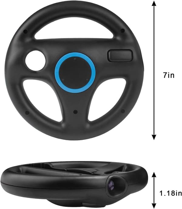 MH-2 * Rat til Wii (sort), Racing Rat Joystick