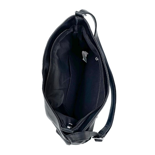 Axelremsväska, konstläder Black Black