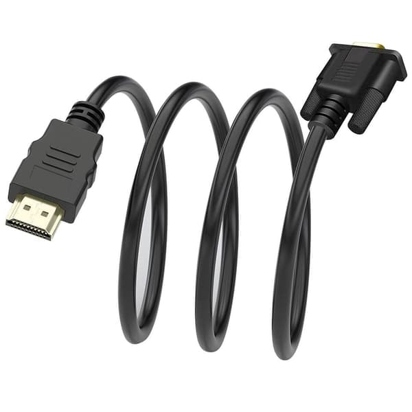 1.8m HDMI till VGA Kabel - Adapter