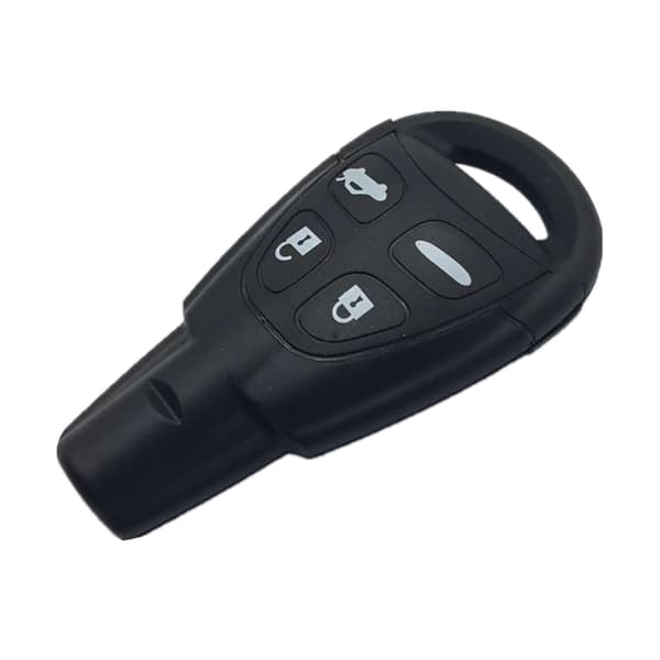 Bilnøkkeldeksel Smart med 4 knapper for Saab