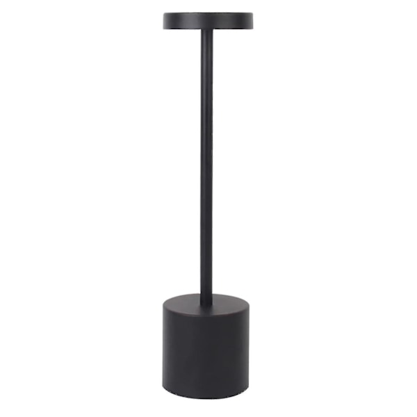 Laderbar bordlampe, trådløs bordlampe, nattlampe, aluminium, LED-bordlampe, egnet for