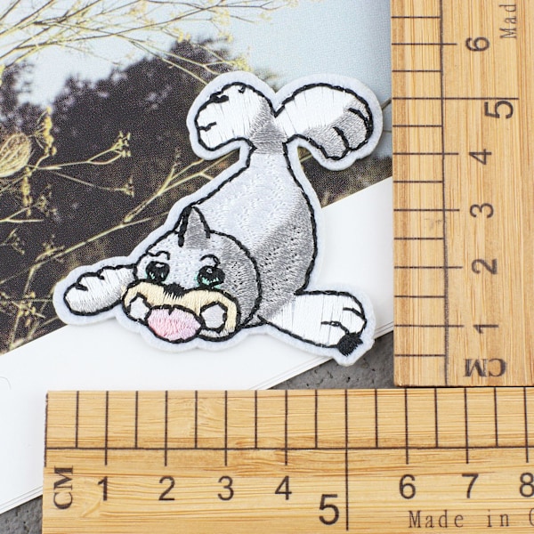 Stryge-på tøjmærker, 16 stk. børne sy-på patches, tøj