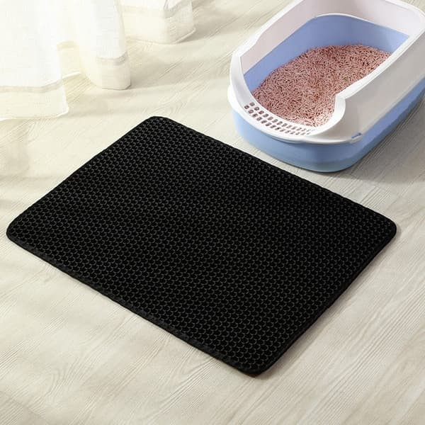 Kattebakkemåtte, Fås i Flere Størrelser, Skridsikker, Let at Rengøre brown 30*30